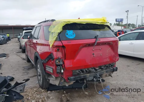 2020 Ford Explorer Xlt z USA, uszkodzony, nr VIN 1FMSK7DH7LGB35012